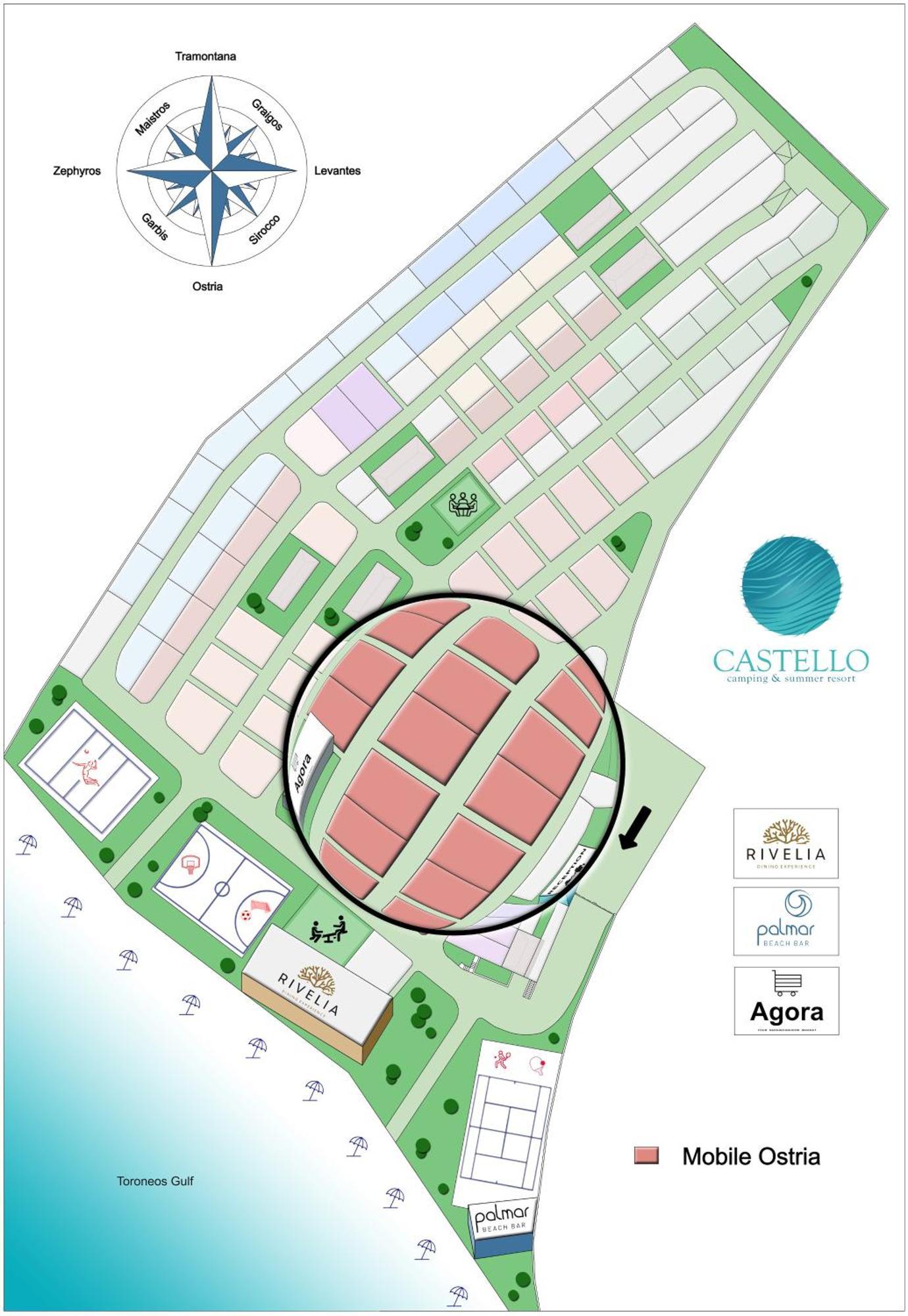 Camping Castello Neos Marmaras Exterior foto